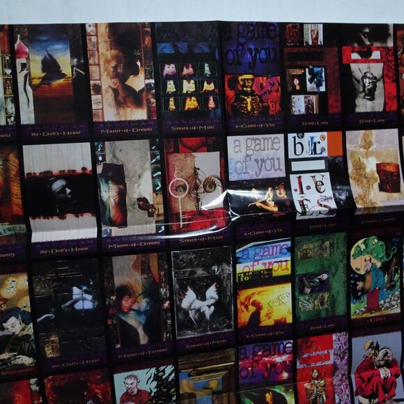 The Sandman Trading Card 1994 Promotional Poster - Sky Box - DC Comics & Vertigo - Picture 3 of 6